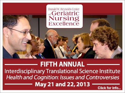 Reynolds Geriatric Nursing - interdisciplinary translational science institute may 21 and 22