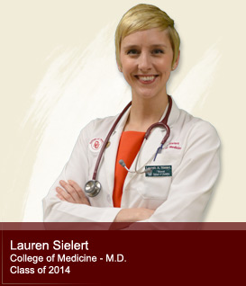 Lauren Sielert - College of Medicine, class of 201