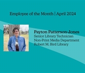 April Employee of the Month - Payton Patterson-Jones