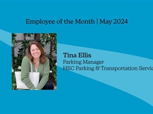 May Employee of the Month - Tina Ellis