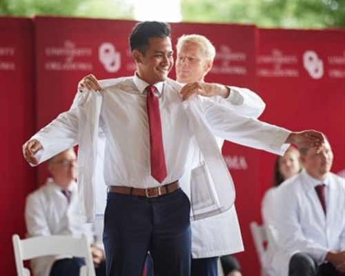 OU Health Sciences Celebrates Hundreds of Students During White Coat Ceremonies