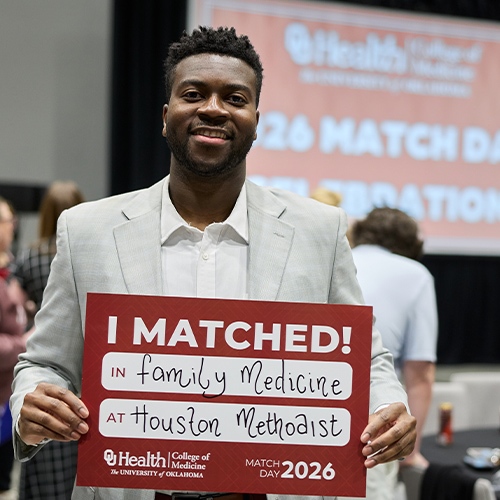 OU Medical Students Learn Their Futures on Match Day