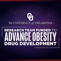 OU Researcher Joins $12 Million Effort to Advance Obesity Drug Discovery