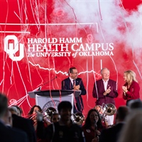 A Game Changer: Harold Hamm commits largest gift in OU history to lift health of Oklahoma, name Health Campus