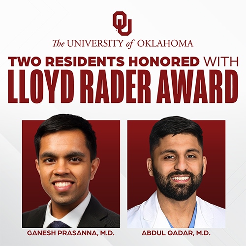Residents Honored With Lloyd Rader Award