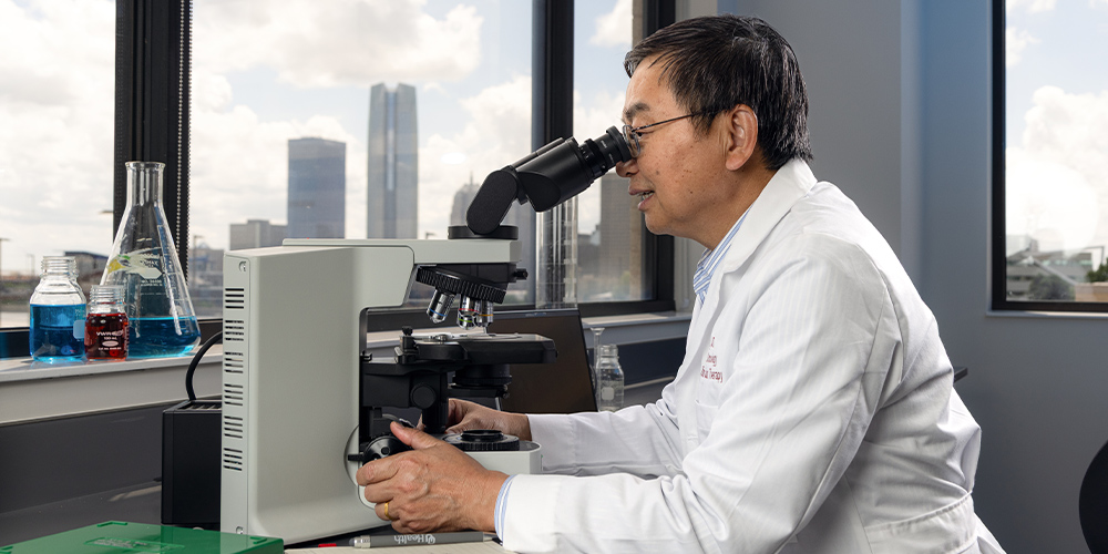OU Researcher to Study CAR T-Cell and Opaganib Combination in Clinical Trials for Ultra-High-Risk Multiple Myeloma
