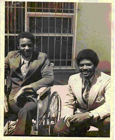 Image: Brad Lomax and his brother Glenn. From SFBayView Article. Photo provided by Leroy Moore